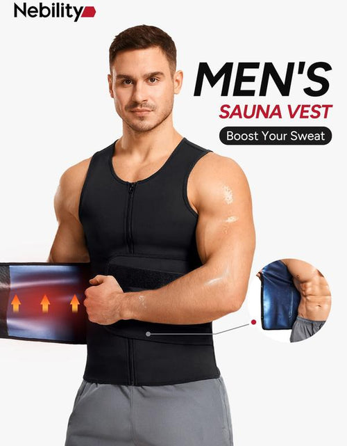 Load image into Gallery viewer, Sauna Sports Vest Suit Top
