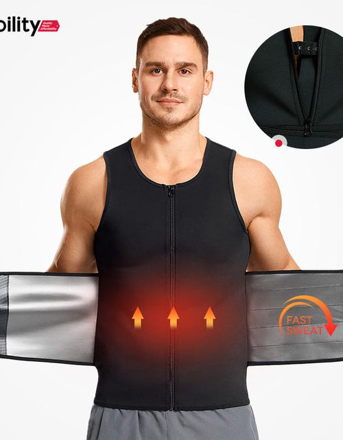 Load image into Gallery viewer, Sauna Sports Vest Suit Top
