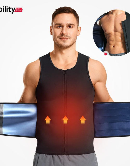 Load image into Gallery viewer, Sauna Sports Vest Suit Top
