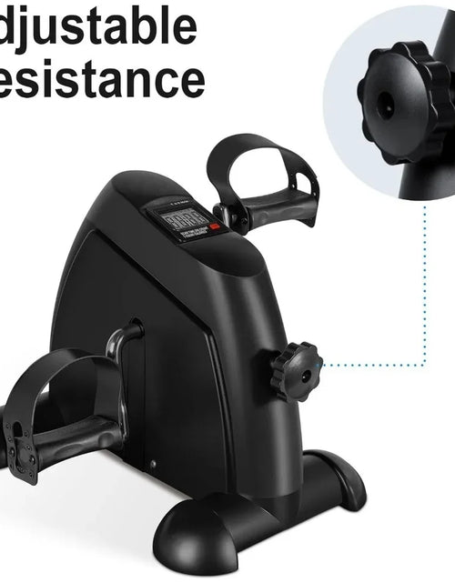 Load image into Gallery viewer, Multi-Function Mini Digital under Desk Bike Stepper Foot Pedal Exerciser,Pedal Exerciser for Senior
