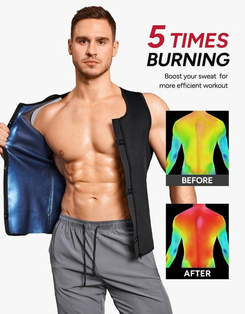 Load image into Gallery viewer, Sauna Sports Vest Suit Top
