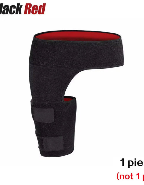 Load image into Gallery viewer, Sciatica Nerve Pain Relief Thigh Compression Brace for Hip Joints Arthritis Groin Wrap Brace Protector Belt Legwarmers New

