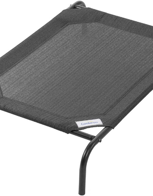 Load image into Gallery viewer, Original Elevated Dog Bed - Breathable Off-The-Ground Pet Bed with Cooling Fabric, Joint Relief &amp; Moisture-Resistant Fabric, 100% Recyclable, Easy Clean, Gunmetal, Medium
