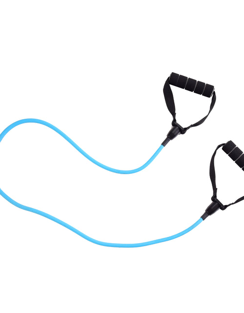 Load image into Gallery viewer, Resistance Tube Exercise Band, Light Resistance, Blue
