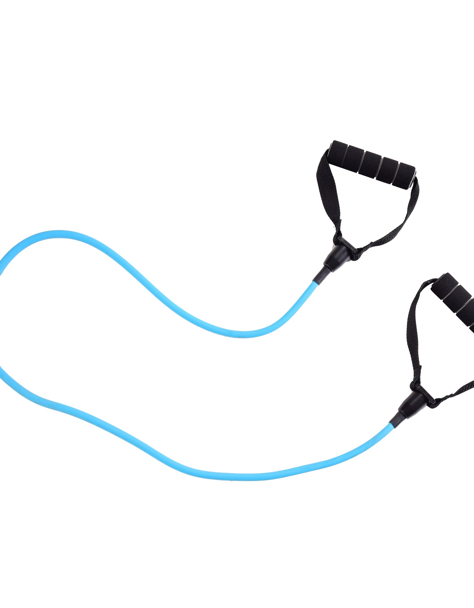 Resistance Tube Exercise Band, Light Resistance, Blue