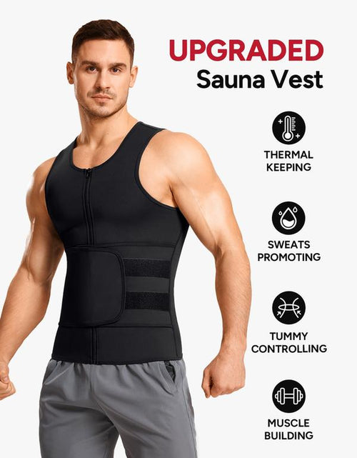 Load image into Gallery viewer, Sauna Sports Vest Suit Top
