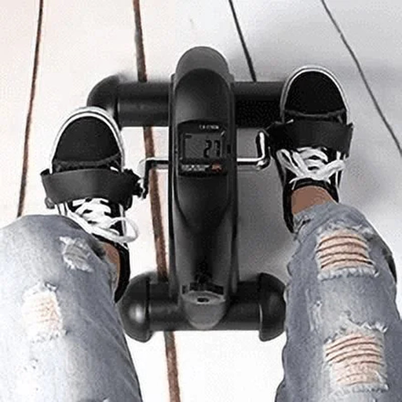 Multi-Function Mini Digital under Desk Bike Stepper Foot Pedal Exerciser,Pedal Exerciser for Senior