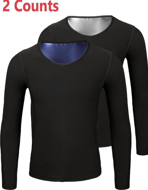Load image into Gallery viewer, Longsleeves Neoprene Workout Sauna Compression Top
