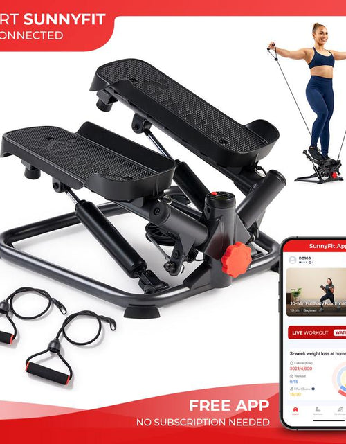 Load image into Gallery viewer, Twist Stair Steppers with Resistance Bands
